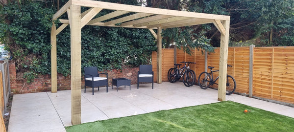 Heavy Duty Box Pergola