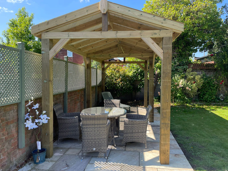 Heavy Duty Timber Gazebo Kit