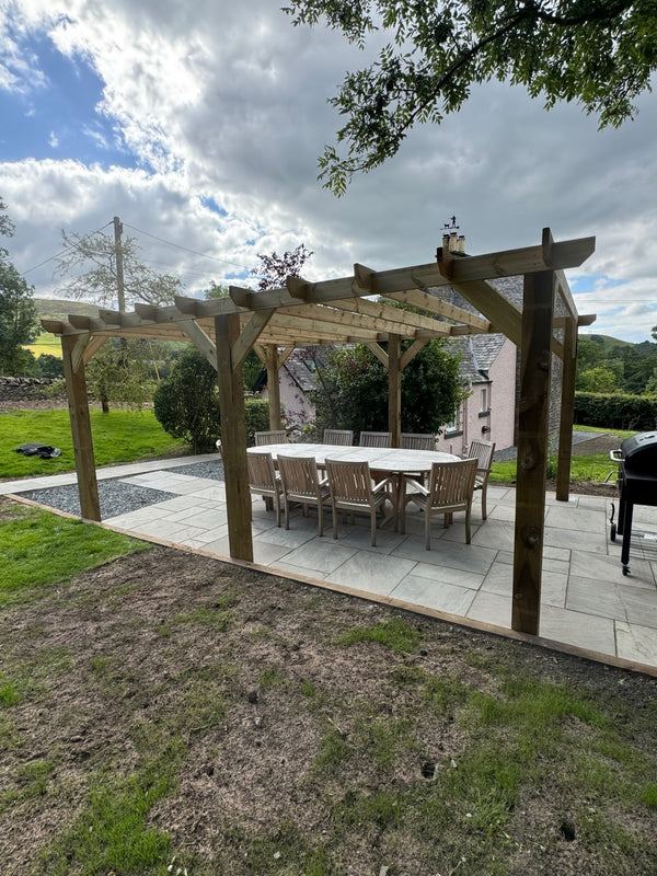 Heavy Duty Extra Large Garden Pergolas