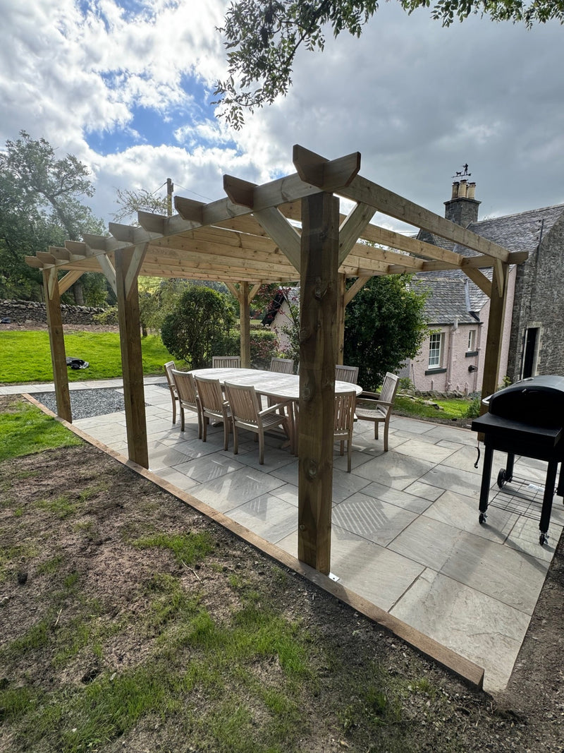 Heavy Duty Extra Large Garden Pergolas