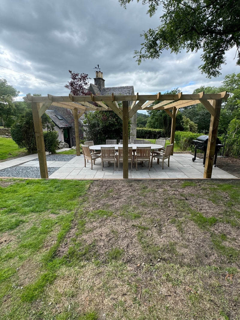 Heavy Duty Extra Large Garden Pergolas