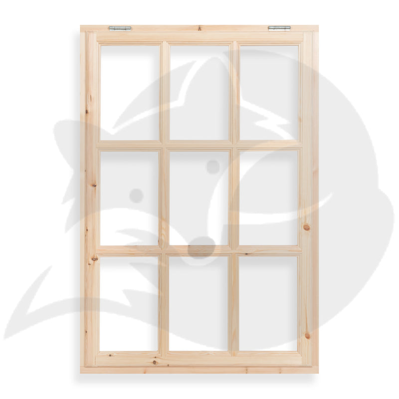 Georgian 9 Pane Opening Window