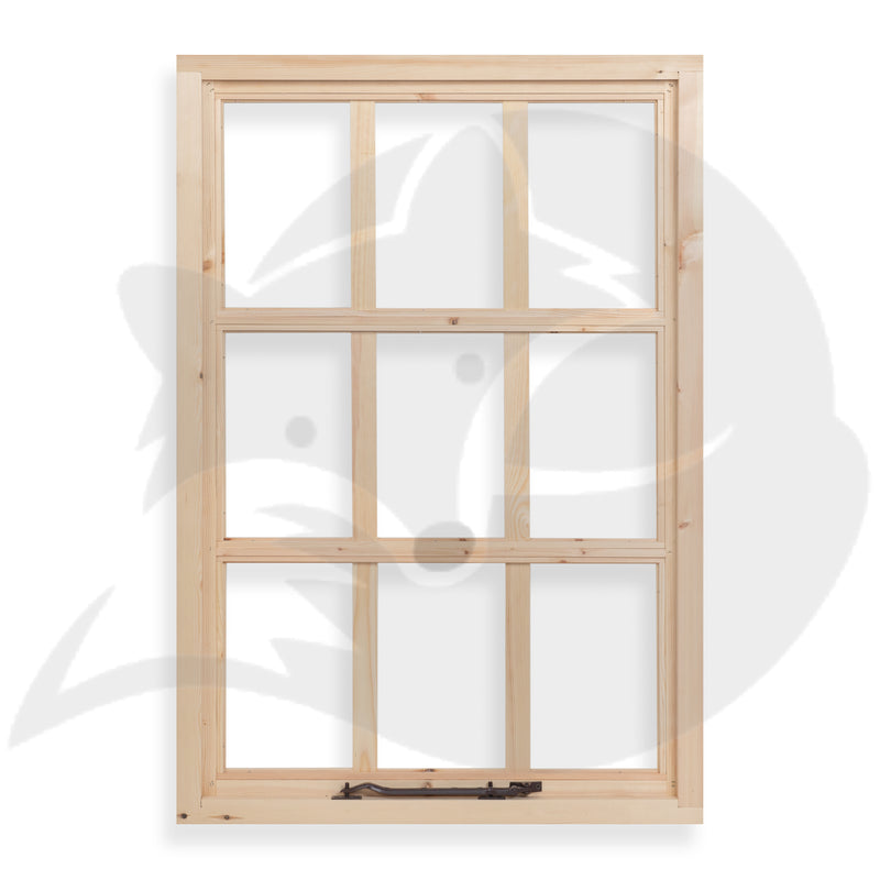 Georgian 9 Pane Opening Window